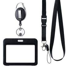 Doctor ID Badge Holder, Retractable ID Card Sleeve, Transparent Card Holder, Nurse Work Badge - Multicolor - View 4