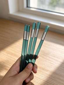 1 buah Pensil Akrilik Gagang Transparan Tahan Lama, Tidak Mudah Patah, Tidak Perlu Diasah, Untuk Menggambar & Menulis, Perlengkapan Sekolah untuk Siswa - MultiWarna - View 26