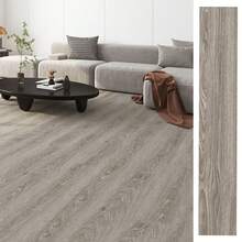 10/50pcs 3D Wood Grain Vinyl Floor Tiles, Peel And Stick, Removable And Reusable, For Home Decor, Living Room, Bedroom Floor Decoration - Refurbished Floor Stickers - View 7