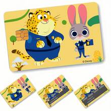Disney Zootopia Judy & Nick Cartoon Stickers, DIY Waterproof Decorative Stickers For Student ID Cards, Meal Cards, Bus Cards - Multicolor - View 8