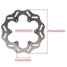 PowerMotor Motorcycle Rear Brake Disc For 125-500 XC XCF XCW SX SXF EXC ...