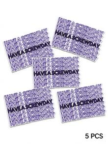 1pc/2pcs/4pcs/5pcs/6pcs Have A Screwday Patch Houston Music Pride Embroidered Iron On - Multicolor - View 8