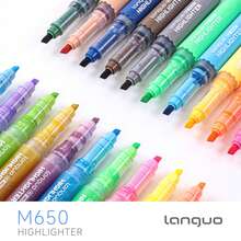 5 Colors 1 Set Total 20 Colors Liquid Ink Glitter Fluorescent Highlighter Pen Set, Student Drawing Marking Highlighting Colored Fluorescent Pens, Glitter, No Powder Drop, No Bleed Through, Vibrant Colors, Suitable For Marking, Note-Taking, Journaling, Back To School Stationery - Glitter Highlighter Set - View 10