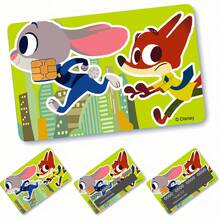 Disney Zootopia Judy & Nick Cartoon Stickers, DIY Waterproof Decorative Stickers For Student ID Cards, Meal Cards, Bus Cards - Multicolor - View 9