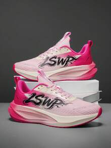 Women's Running Shoes, Built-In Carbon Plate, Marathon Running Shoes, Suitable For Daily Exercise, Casual Sports, Gym, Marathon - Pink - View 12
