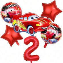 Disney Racing Cartoon Theme Balloon Set, Boys Birthday Party Decoration, Photo Booth Backdrop Props, Theme Party Gathering Decor, Birthday Celebration Supplies - Multi-color - View 20