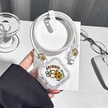 錨式 Apple 充電器與線材保護套組，耐用 Apple 40W 充電線保護殼，防斷線理線器 - 彩色 - 查看 1