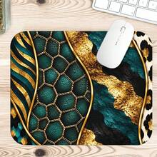 1pc Luxury Snake Leopard Print Patchwork Desk Mat, Multi-Purpose Vanity Table Protector, Nail Art Mat, Large Desktop Mouse Pad For Women Bedroom & Gaming Desk, S/M/L/XL - View 19