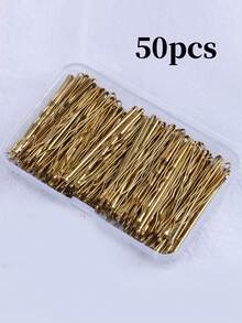 150pcs Invisible Wavy Hair Clips, For Women - With Box - Multicolor - View 4