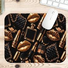 1pc Fashion Cosmetic Leopard Print Desk Mat, Multi-Purpose Vanity Table Protector, Nail Art Mat, Large Desktop Mouse Pad For Women Bedroom & Office, S/M/L/XL - View 17