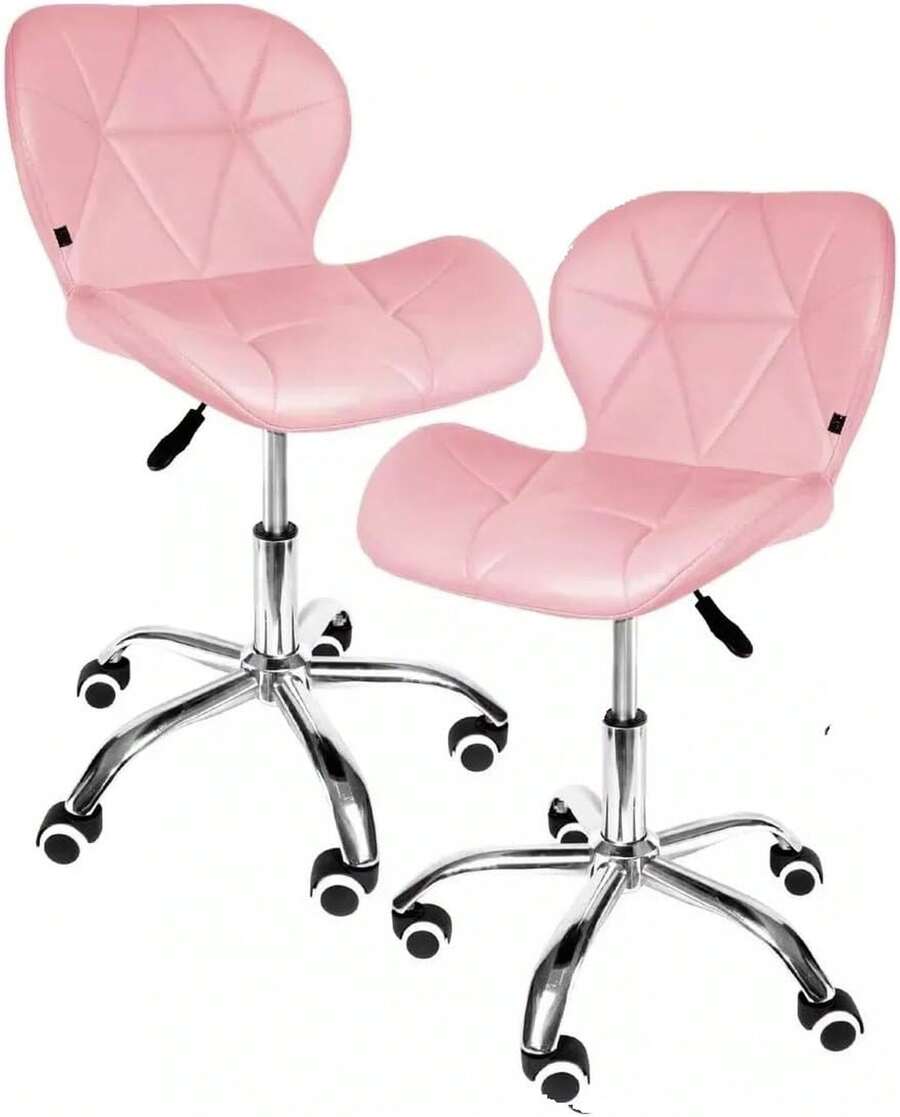 Salon & Spa Stools - Pink - View 1