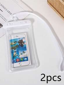 這款 PVC 防水手機收納袋配有掛繩，非常適合戶外海灘游泳和潛水。適用於漂流、游泳和水下攝影，內含氣囊，是學校、辦公室、居家和旅行的理想選擇。這款 3D 設計的密封保護袋附透明塑料防水袋和頸帶，適合海灘、郵輪和旅行使用。它是智慧型手機、運動包、度假行程和夏季游泳包的理想選擇。 - 彩色 - 查看 11