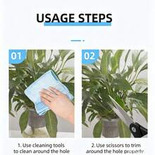 1 Roll Screen Repair Patch Door Curtain Mosquito Net Screen Repair Patch Anti-Mosquito And Insect Household Self-Adhesive Magic Patch Hole Repair Artifact - Multicolor - View 8