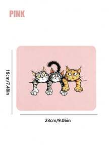 Fun Cat Pattern Mouse Pad With Cute Cat Design, Ergonomic EVA Wrist Rest, Non-Slip Memory Foam Mouse Pad, Comfortable Skin-Friendly Desktop Support Pad, Suitable For Office Computer And Laptop, Lightweight And Portable, Ideal For Campus, Office Supplies, Valentine's Day Gift, Christmas And Halloween Gift For Your Loved Ones - View 15