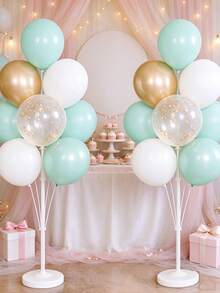 2/1pc Independent Balloon Column Support Set, Can Hold Multiple Balloons, Suitable For Wedding Venue Decorations, Birthday Party Decorations, Graduation Ceremony Decorations, Various Holiday Celebration Setups, And Banquet Venue Atmosphere Creation. - one-size - View 4