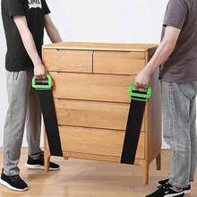 2 Packs Single-Handle Lifting Slings, Maximum Load Capacity 660 Lbs, Adjustable Lifting Slings, Suitable For Moving Refrigerators, Furniture, And More; Lifting Straps, Suitable For Moving Cardboard Boxes And Household Moves, - A - View 6