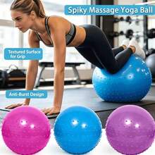 Thickened Anti-Puncture Fitness Training Yoga Ball/Pilates Ball, Suitable For Yoga, Pilates, Stretching And Relaxation. Perfect Gift For Family, Friends Or Partners - A - View 2