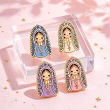 Enamel Lapel Pin Badge Brooches, Fashion Metal Decorative Pins For Backpack Bag Jacket Clothing, Perfect Gift For Men Women Best Friends - Multicolor - View 4