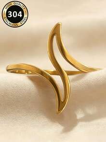 1pc Fashionable Ring For Women, Wedding Engagement Party Jewelry, Valentine's Day Gift - 1# - View 10