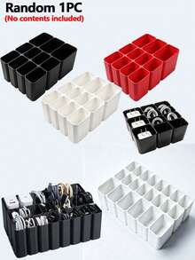1 buah Organizer/Baki Kabel USB Tugas Berat 22 Slot, Kotak Penyimpanan Kabel Meja, Bahan Plastik, Organizer Aksesori Elektronik Penting, Cocok untuk Organizer Kabel Laci Meja Rumah dan Kantor, Alat Penyimpanan Rumah Praktis, Halloween, Musim Wisuda, Natal, Hadiah Organizer/Baki Kabel Terbaik - MultiWarna - View 12