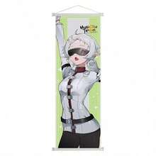 1pc Fantasy Character Wall Scroll, Vertical Hanging Art Poster With Detailed Illustration, Lightweight Decorative Wall Tapestry For Bedroom, Study, Gaming Room & Home Decor, Random Style - Multicolor - View 13