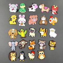 Cartoon Animal Magnetic Refrigerator Decoration Cute Magnetic Fridge Magnets Magnetic Refrigerator Decorative Accessories - Black - View 7