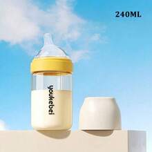 Botol Bayi PPSU, Botol Bayi Kaca Premium Aliran Lambat/Sedang, Mudah Beralih Antara ASI dan Botol, 0+ Bulan, Unisex, 1 Kemasan - MultiWarna - View 15