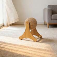 Vertical Ferris Wheel Cat Scratch Ball, Durable Sisal Cat Scratching Board, Boredom Relief Cat Toy - Cat Scratch Ball - View 5