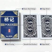 54pcs/Set 56*86mm Thickened Hardened Playing Cards, Tear-Resistant And Wear-Resistant, Durable Home Poker, Suitable For Card Games In Card Rooms, Ideal Gift For Men - Multicolor - View 7