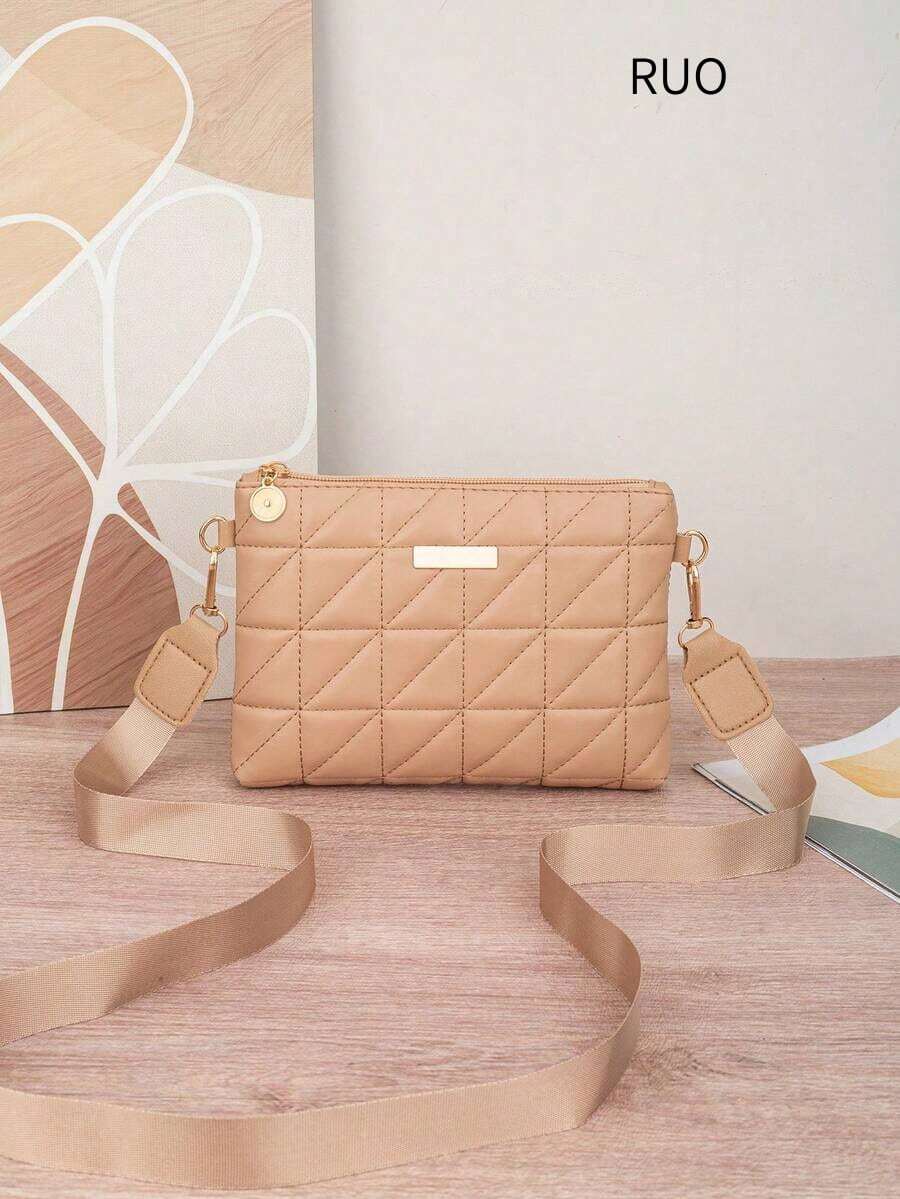 Women Shoulder Bags - Rose Gold - View 1