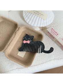 1pcCuteAnimalShapeHairComb,CartoonPuppyDesignPortableHairBrush,TrendyDecorative Hair Styling Tool For Women Girls, Daily Casual Hair Accessories Gift - Multicolor - View 16