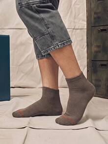 Norleigh 10 Pairs Plain Ankle Socks Suitable For Everyday Use - Multicolor - View 8