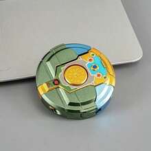 1pc Transformable Robot , 2-In-1 Shape Switching Hand Spinner, DIY Manual Deformation Toy, Desktop Decor & Party Favors, Ideal Birthday & Holiday Surprise Gift For Adults - Multicolor - View 8