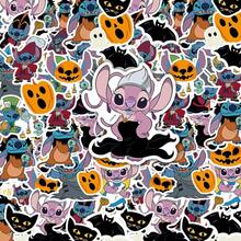 50pcs Highly Attractive Stitch & Angel Decorative Sticker Collection, Multiple Pattern Options, Luggage, Water Bottle, Computer, Planner Decoration, Birthday Gift, Home & Office Decor, Fun Creative Stickers, Designs, Water Bottle, Luggage, Planner, Computer Decals, Birthday Party Favor, Home & Office Accessories - Multicolor - View 11
