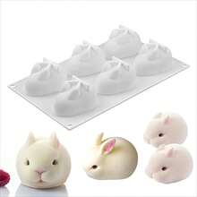 Candy & Jelly Pudding Molds - White - View 2