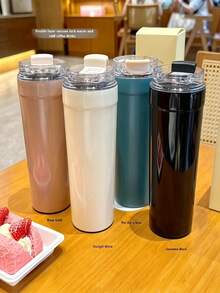 550ml Highly Attractive Antibacterial Stainless Steel Insulated Coffee Cup, Durable And Drop-Resistant, Suitable For Office Workers, Teachers, Drivers, Home Use, Etc. - Multicolor - View 10