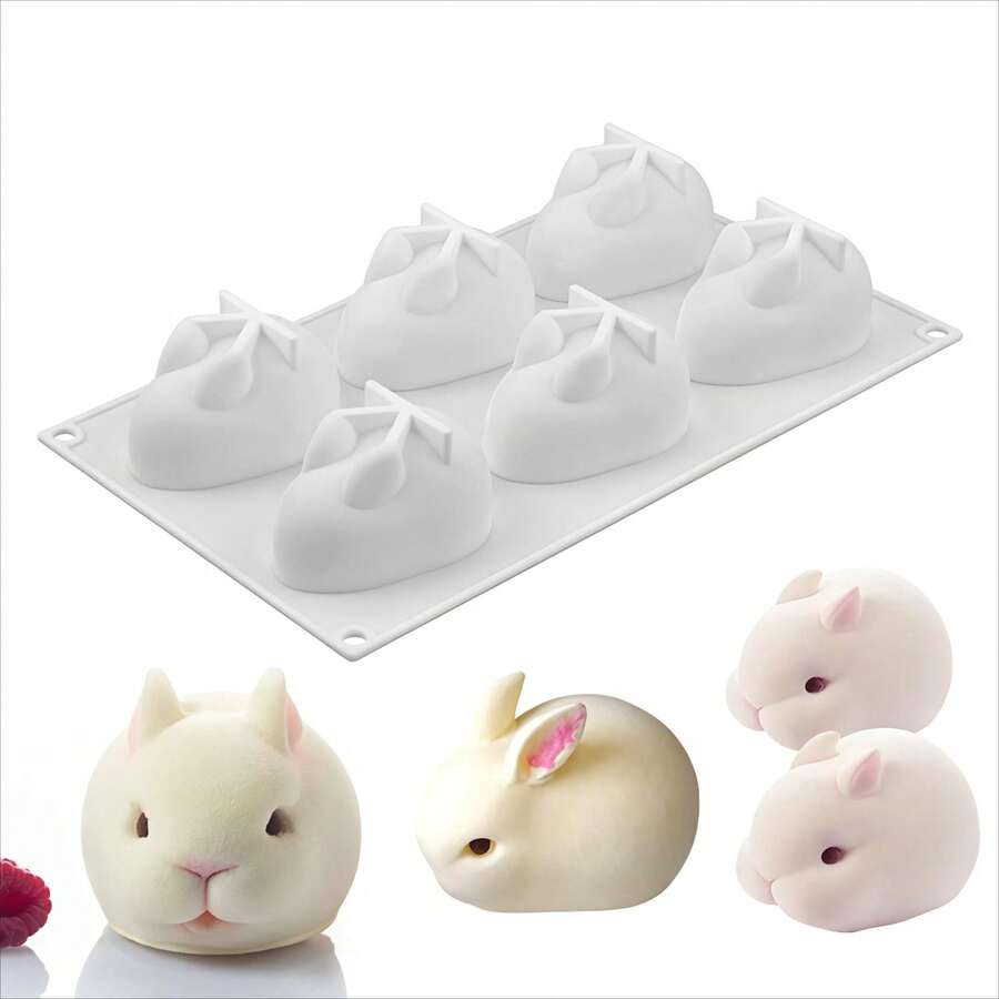 Candy & Jelly Pudding Molds - White - View 1