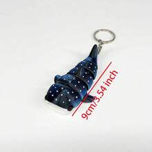 Ocean Creature Theme Bag Charm, Starry Sky Gradient Creative Keychain, Personalized Ocean Element Backpack Bag Charm, Handbag Backpack Decoration - Multicolor - View 9