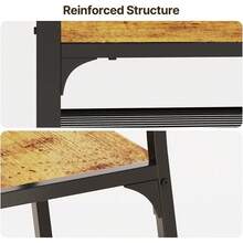 Folding Tables & Chairs - Brown - View 4