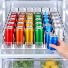 1/2/3/4/5/6 PCS White Soda Can Organizer For Fridge, Self-Pushing Drink Dispenser With Adjustable Width, Automatic Beverage Pusher Rack For Cans And Bottles, Space-Saving Refrigerator Storage For Kitchen Cabinet, Pantry And Countertop - White - View 2
