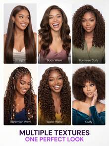 MEGALOOK Wig Lace Depan HD 13x6, Rambut Manusia Asli 100% Lurus Halus Cokelat Tua, Tali Serut, Garis Rambut Alami yang Sudah Dicabut, Simpul yang Sudah Dipotong dan Dibleaching, Ramah untuk Pemula - S4 - View 11