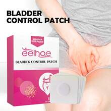 EELHOE Parche para Fugas Urinarias Alivia la Fugas Urinarias Posparto en Mujeres, Repara la Enuresis Nocturna y la Micción Frecuente, Parche de Cuidado Anti-Fugas. - Negro - Ver 2