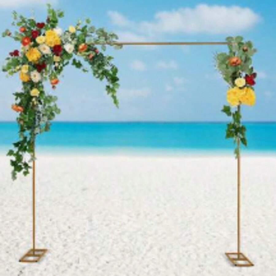 2M*2M Backdrop Stand, Square Wedding Arch & Balloon Stand - View 1