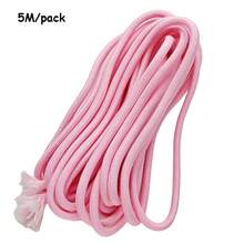 beadia 5mm Thick Polyester Braided Rope, 5m Solid Color Cord, Suitable For Weaving Crafts And DIY Projects - Available In Black, Blue, Red, Pink, Green, White, Yellow, Light Blue, Orange And More Colors - Great For Making Phone Lanyards, DIY Projects, Outdoor Camping, Pet Leashes And More - Durable And Versatile - Solid Color - View 14
