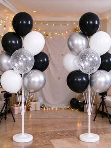 2/1pc Independent Balloon Column Support Set, Can Hold Multiple Balloons, Suitable For Wedding Venue Decorations, Birthday Party Decorations, Graduation Ceremony Decorations, Various Holiday Celebration Setups, And Banquet Venue Atmosphere Creation. - one-size - View 10