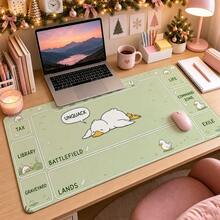 1pc Cartoon Animal Card Game Playmat Desk Mat, Multi-Purpose Table Protector, Large Desktop Mouse Pad For Gamers & Office, S/M/L/XL - View 3