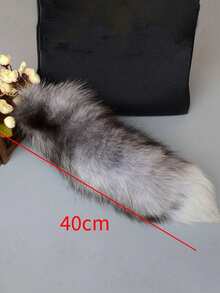 New Fox Tail Personalized Bag Charm, Cute Fox Fur Big Tail Car Keychain Pendant, Personalized Minimalist Bag Charm Keychain, Tail Chain Keychain Gift, Cute Realistic Fox Tail Keychain Pendant Bag Accessory Keychain, Valentine's Day Holiday Gift, Women's Bag Accessory, Suitable For Daily Use, Perfect Gift For Friends (Due To Hand-Sewing, Each Batch Color May Vary Slightly, Keychain Random) - Multicolor - View 14