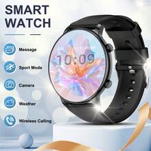 New Unisex Sports Smart Watch, Wireless Calling And Message Notification, Pedometer, Calorie, Distance Tracking, Multiple Sports Modes, Music Control, Remote Camera, Alarm Reminder, Silicone Strap, USB Charging Multifunctional Smart Watch, Holiday Gift - View 10