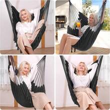 Hammock Chairs - Black - View 2