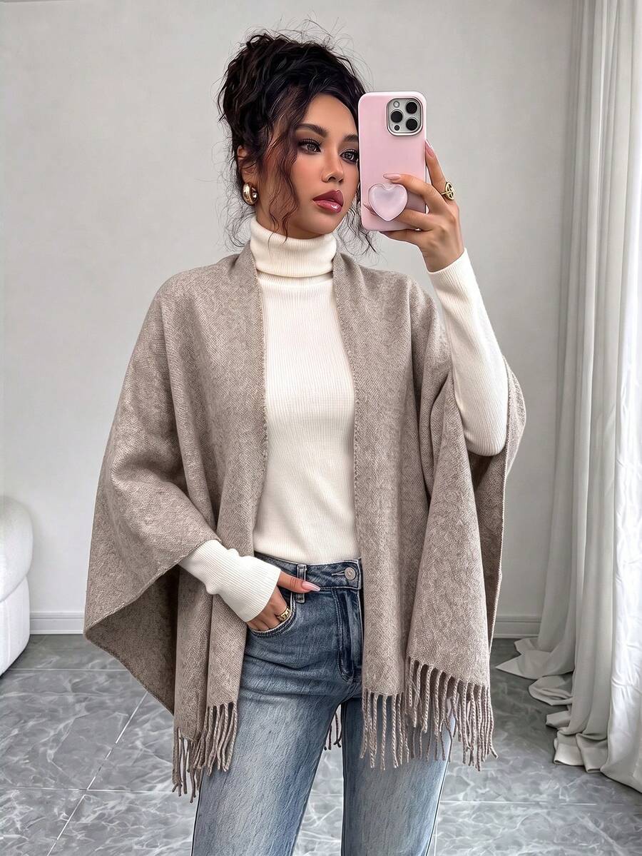 Women Coats - Khaki - View 1